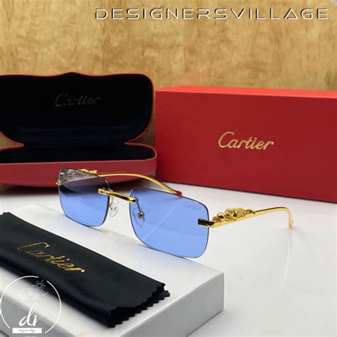 light blue cartier glasses|Altro.